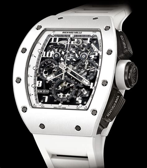 richard mille rm11 fm|Richard Mille watch white ghost.